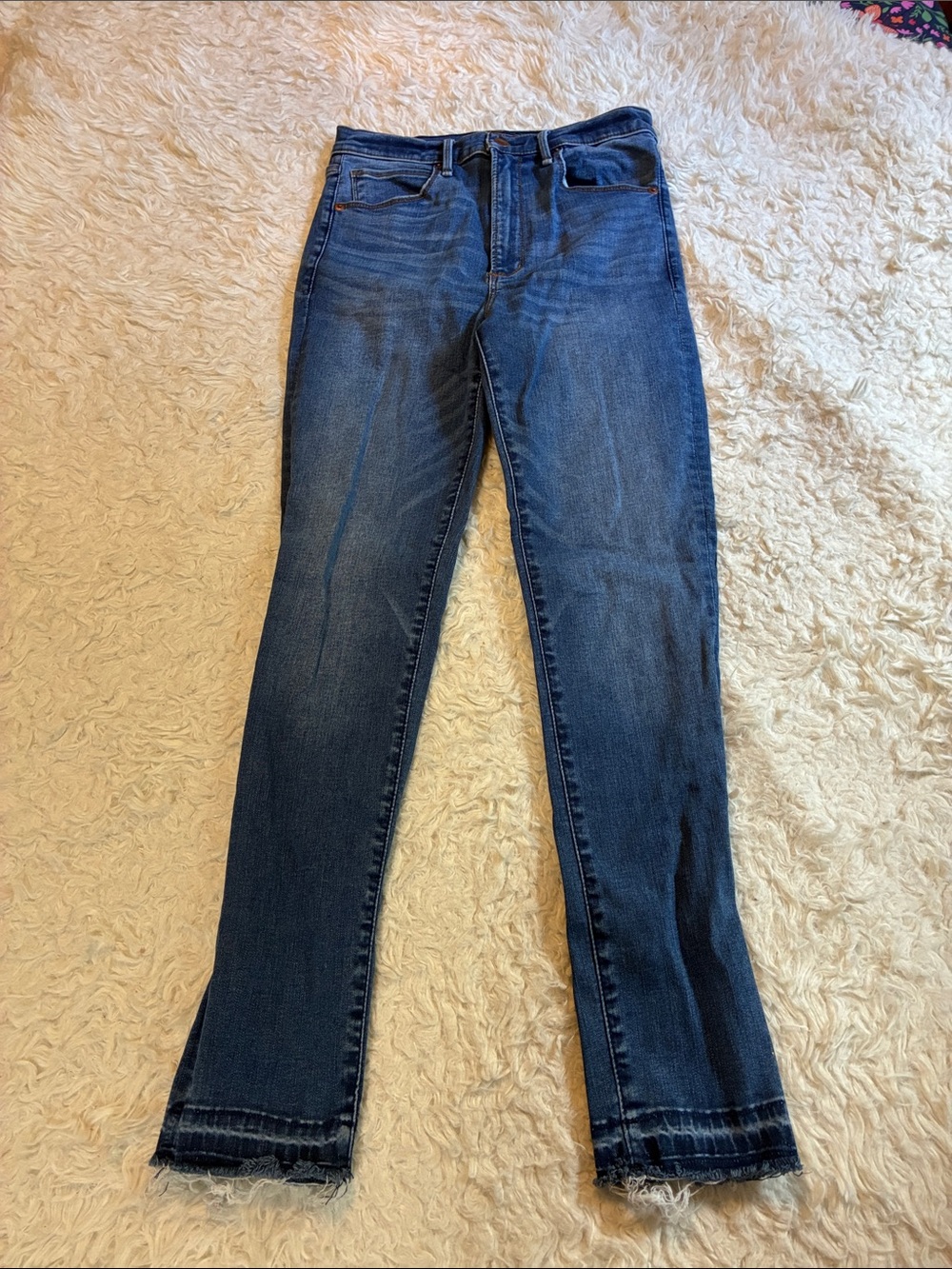 Abercrombie and Fitch Ultra High Rise Super Skinny Ankle Jeans 6R